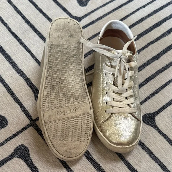 Soludos Classic Ibiza Sneaker Platinum - Picture 6 of 6